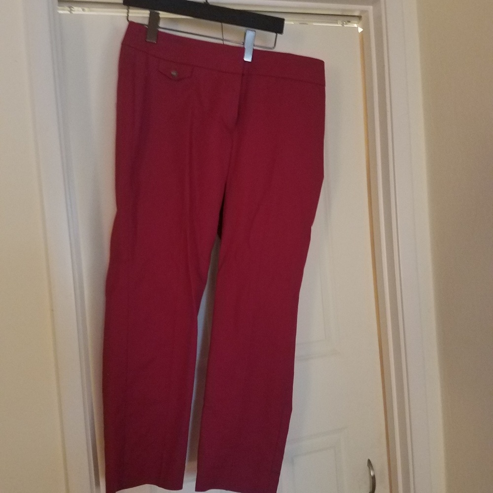 Pink capri pants